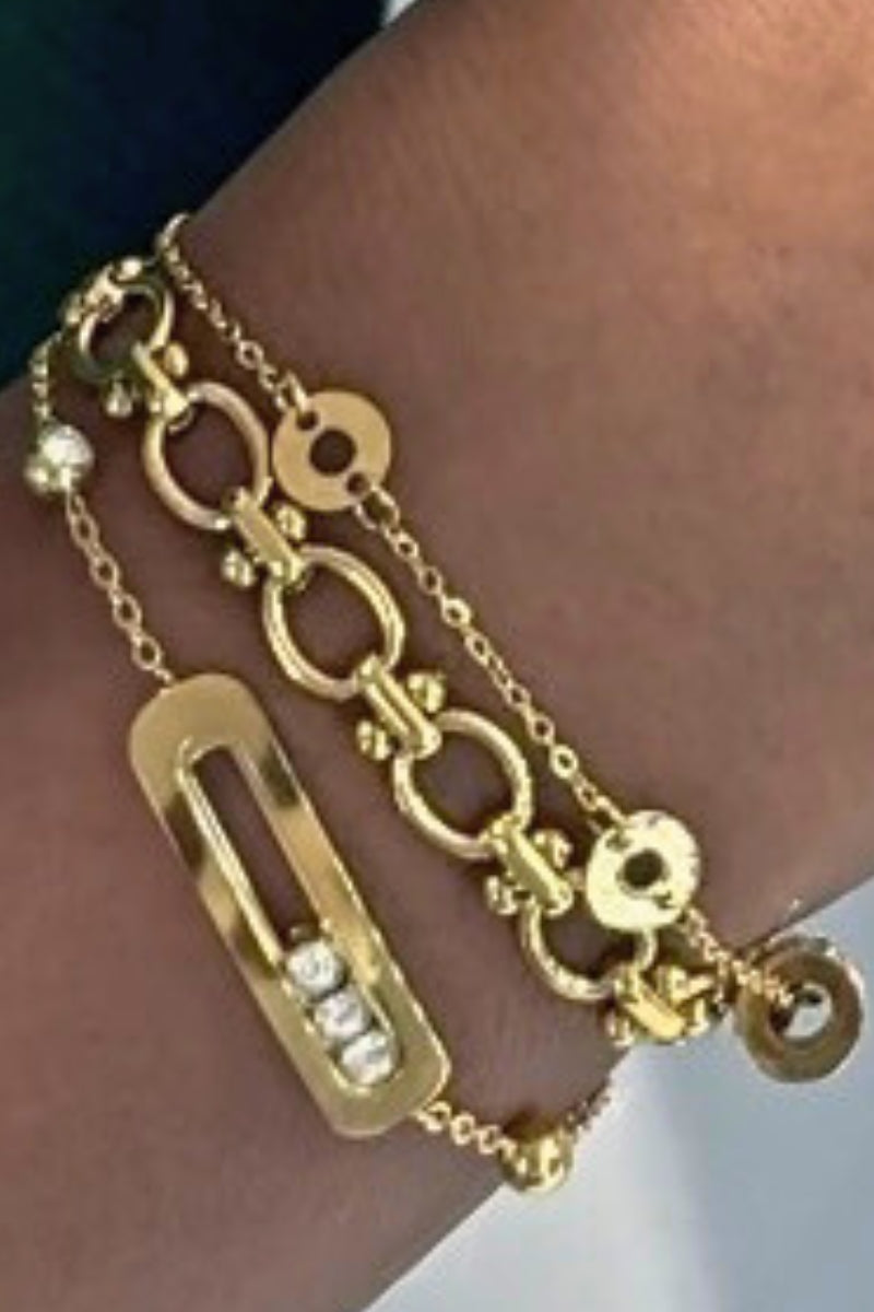 CHERISH 3 PCS STACK BRACELET SET
