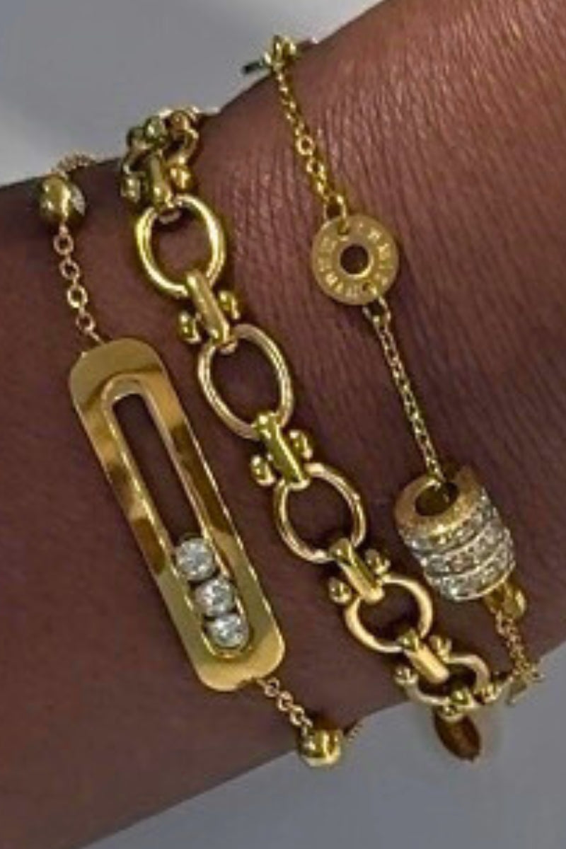 CHERISH 3 PCS STACK BRACELET SET