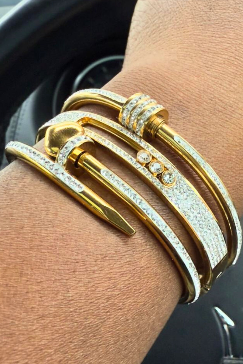 RADIANCE STONE 3 PCS BANGLE SET