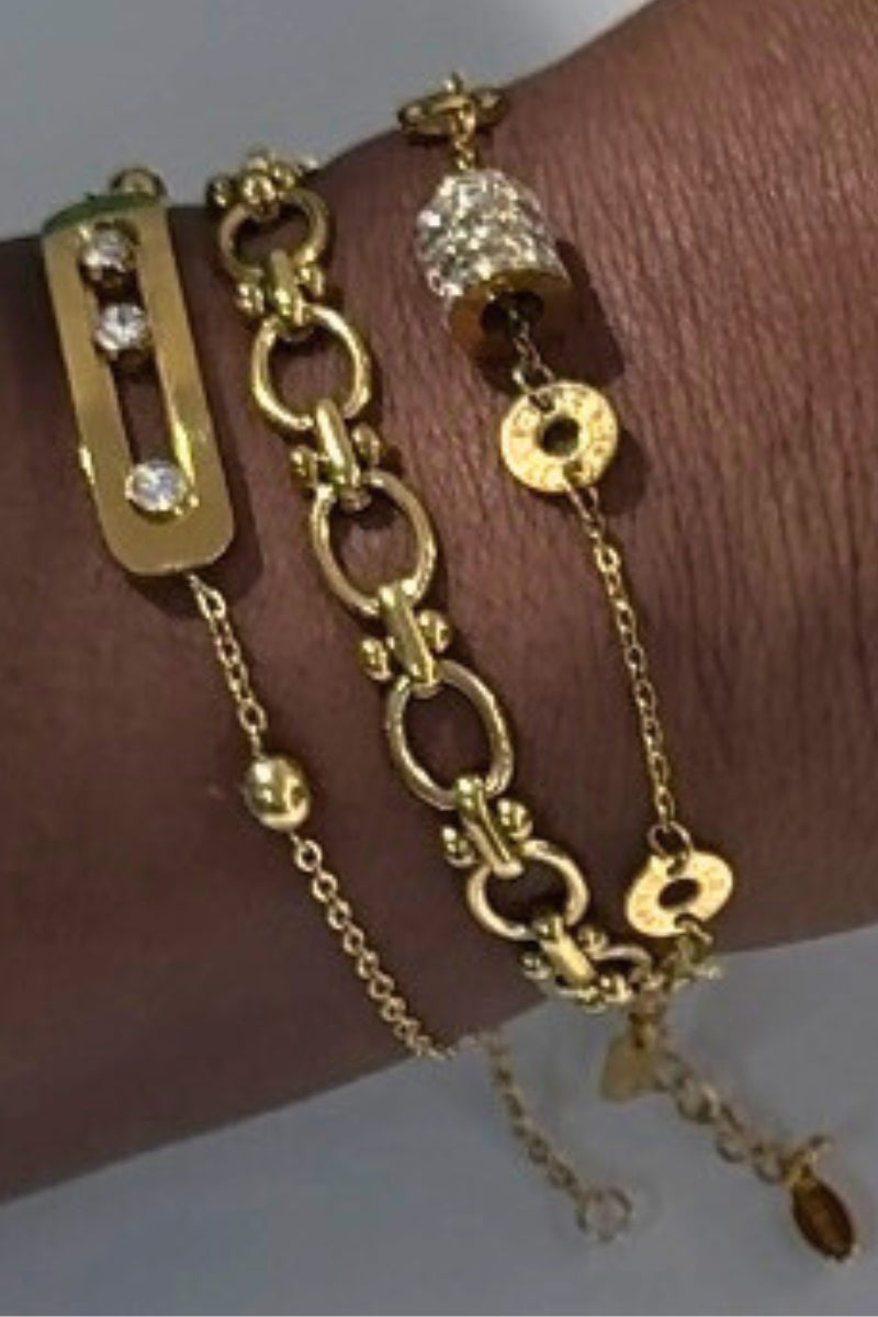 CHERISH 3 PCS STACK BRACELET SET