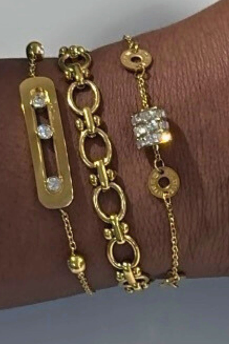 CHERISH 3 PCS STACK BRACELET SET