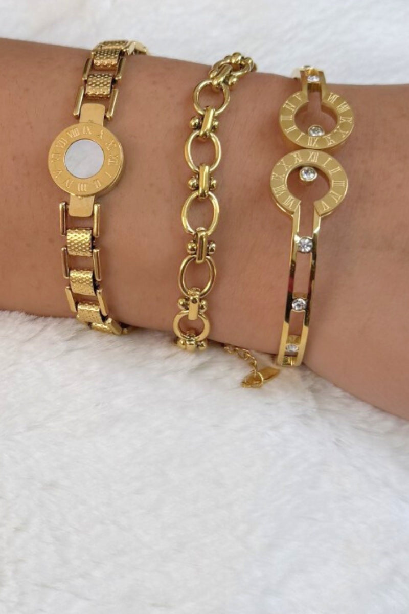 LEXIS 3 PCS STACK BRACELET SET